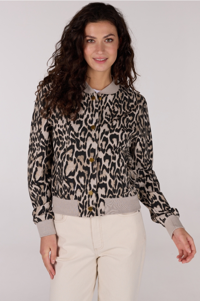 SONJA SS25 JASJE HVA 274 BOMBER 000130 SAND